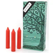 Wicca Wicks - 20 Red Candles
