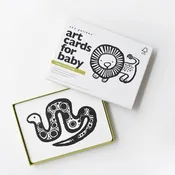 Art Cards for Baby - Jungle Animals - Infant Flash Cards