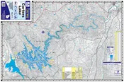 Carters Lake Waterproof Map #316
