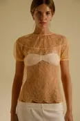 S C O U T alessandro dell' acqua lace top
