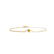.18ct Yellow Sapphire Cherish Bracelet