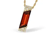 Beautiful Barnet & Diamond Necklace 230-663