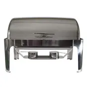 8 Quart Stainless Roll Top Chafing Dish
