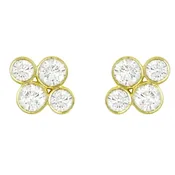 'Anderson' Diamond Stud Earrings, 4.4 Carats