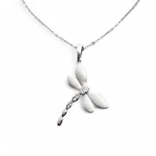 Sparkling Dragonfly Necklace