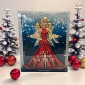 2017 Holiday Barbie Collector Doll Blond Red Gown Mattel DYX39 NEW NRFB