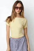 The Angela Boat Neck Tee