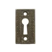 Antique Eastlake Style Victorian Keyhole Covers