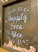 happily ever after message holder — Rustic Little Acre Farm