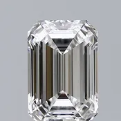 1.02 Carat Emerald Lab Grown Diamond VS1 Clarity D Color IGI Certified