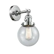 Innovations LED Wall Sconce in Polished Chrome from the Franklin Restoration collection - 203SW-PC-G204-6-LED
