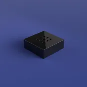 Black Multi-Color LED Base, AC+Battery