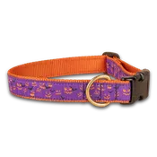 Bats & Jacks Ribbon Dog Collar