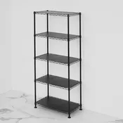 14" x 24" x 60" 5-Tier Wire Rack