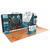 10×20 ft Trade Show Display- AquaNeering