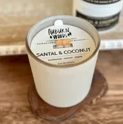 Auburn Woods - Santal + Coconut Cotton Wick