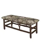 48″ Bench with Fabric Seat