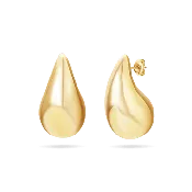10K Large Maeve Earrings 32mm — Sample Sale