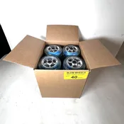 BLEMISHED | PROTO - Plasmas 110mm x 24mm (Transparent on Raw)[CASE PACK - 40 Wheels ea.)