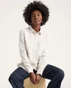Pendleton Relaxed Cotton Flannel in Natural