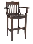 Garver Solid Wood Counter Stool — Beechwood Mountain