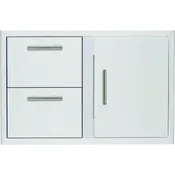 16-Inch SS Double Drawer