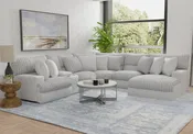 Abraxas Moonstruck 6pc. Power Reclining Sectional w/ RAF Chaise
