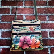 Anushka hand painted cross body bag