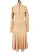 1970s Alley Cat by Betsey Johnson Knit Swing Dress