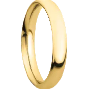 10K Yellow Gold + Polish Finish