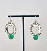 Chalcedony Earrings — The Jeweler's Workbench