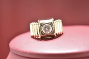 1.01ct D/Internally Flawless Diamond Ring (GIA Report #6909) Made in 14K Yellow Gold