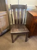 Oak "Logan" Side Chair (Greystone)