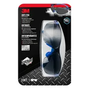 3M Scotchgard 47211H1-VDC Anti-Fog Safety Goggles, Gray Lens, Black/Blue Frame