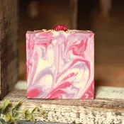 Handcrafted Black Raspberry Vanilla Cold Process Soap