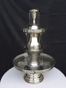 5 Gallon Champagne Fountain – Starlight, Chrome 4 Tier  #9512
