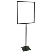 Adjustable 22x28 Sign Holder with Removable Head Black