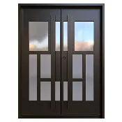 Customizable Greenwich Double Iron Door