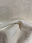 2X2 Natural Cotton Lycra Rib