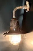 Early Cast Holophane Industrial Street  Light Fixture