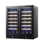30-Inch Dual-Zone Wine Cooler
