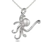 SS 925 Octopus Pendant