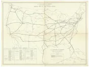 Airway Map of the United States: U.S. Department of Commerce, Aeronautics Branch, 1935