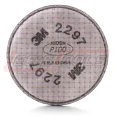 3M  2297  Advanced Particulate Filter 2297, P100 Respiratory Protection, with Nuisance Level Organic Vapor Rel