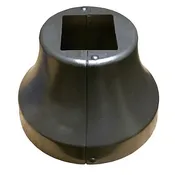 10½” ROUND (SQUARE POLE) DECORATIVE BASE COVER