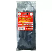 100PC BLACK 8" 40# LIGHT