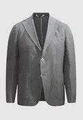 2 Button Blazer - Mid Grey