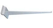 10'' Slatwall Shelf Bracket- White