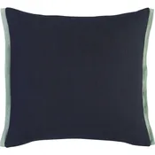 Navy / Mint Throw Pillow — J.J. Poole Opticians