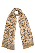 600-049 "Cotton Scarf" - Hand Block Printed